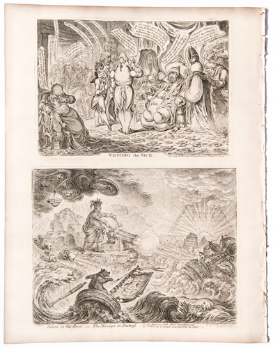 gillray "Visiting the Sick"


"Bruin in his Boat; or, The Manager in Distress"